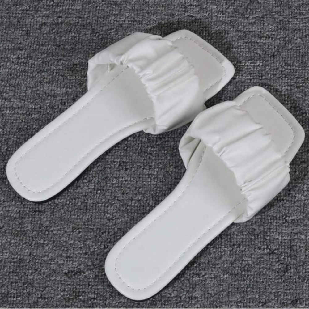 White Sandals